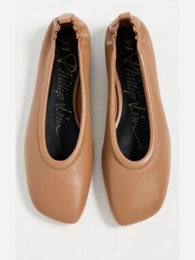 3.1 Philip Lim Nude Stretch Back Ballerina flats shoes EU 39 US 9 New
